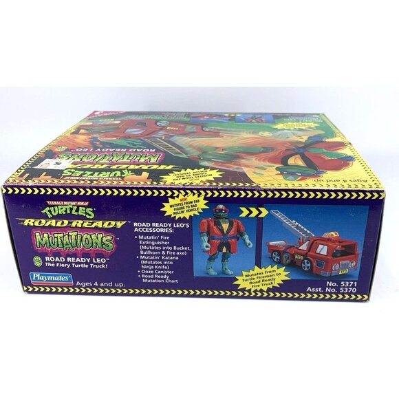 Road Ready Leo Mutations Teenage Mutant Ninja Turtle TMNT NOS 1993 - Picture 7 of 8